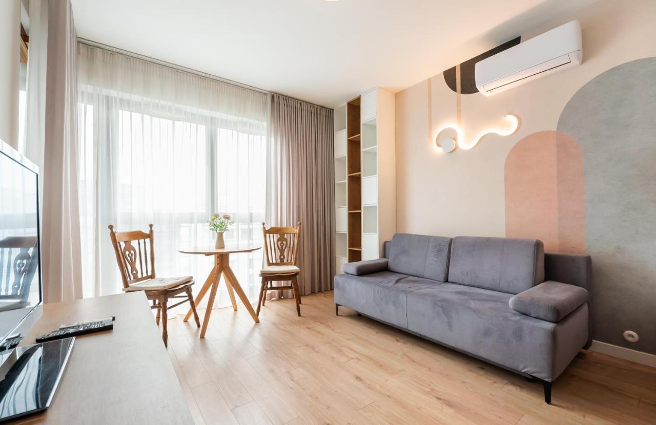 Postepu Comfort Apartment Varsóvia Exterior foto